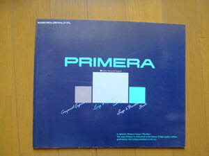日産　プリメーラ カタログ 1990/02 現在 