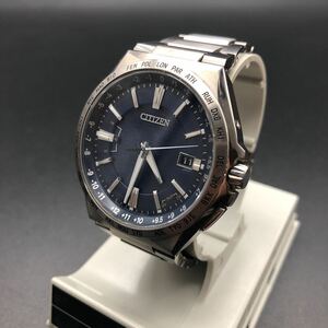 即決 CITIZEN シチズン アテッサ 電波ソーラー 腕時計 H145-S122601