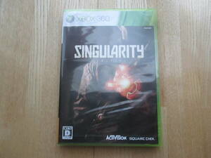 （新品未開封）【Xbox360】 シンギュラリティ　 Xbox Series X対応 　SINGULARITY