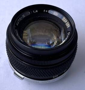 1円～【中古/美品】 OLYMPUS OM-SYSTEM ZUIKO MC AUTO-S F1.4 50mm オリンパス 単焦点レンズ