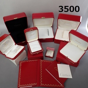 ■BR-3500◆Cartier　カルティエ　時計　ジュエリーケース　冊子　まとめ売り 20250125