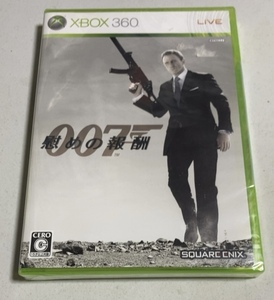 未開封　XBOX360◆007 慰めの報酬◆