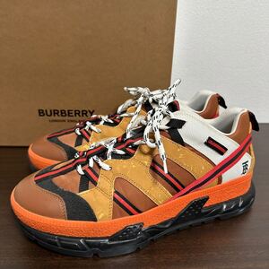 BURBERRY バーバリー ファブリック ローカット スニーカー size 43 現行タグ・ティッシ期