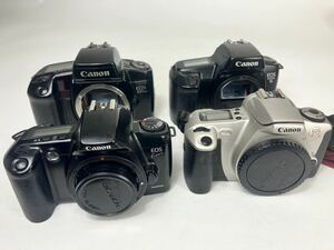 Canon キャノン フィルムカメラ ボディ EOS kiss kiss3 EOS100QD EOS1000S 全4台 まとめて　現状品