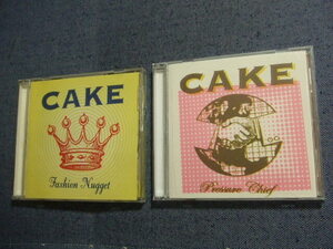 2CD★Cake ケイク★fashion nugget / Pressure Chief★8枚まで送料160円　　　　ケ