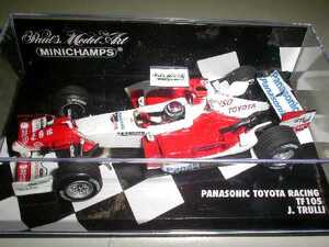 PMA 1/43 PANASONIC パナソニック TOYOTA トヨタレーシングTF105 NO16J.トゥルーリ