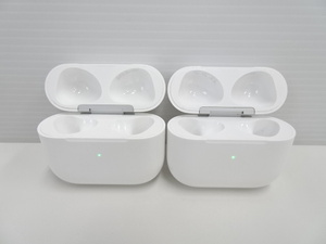 6M288NZ◎充電ケースのみ Apple AirPods 第3世代 ケース A2566 イヤホン無し 計2点セット◎中古