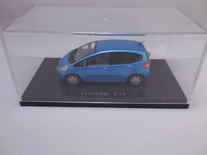 【エブロ】 ホンダ フィット ライトブルー GE型 44106【1/43】ミニカー ミニチュア HONDA FIT JAZZ 