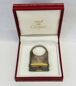 W222-G19-555 ◎ Cartier カルティエ 010479 ゴドロンモチーフ キーリング キーホルダー ファッション小物