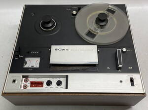 ◇ SONY オープンリール テープデッキ [ TC-255 ] 【通電/レバーFWDで回転確認のみ】 部品取りなどに レトロ / ジャンク(S241101_5)