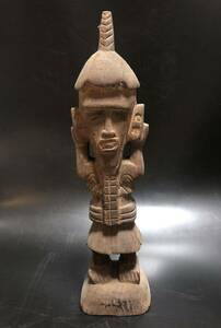 その2◆アンティーク プリミティブアート アフリカ 部族 木彫 人形 古美術 古道具 古玩 置物 彫刻