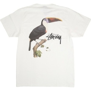 STUSSY ステューシー 24SS TOUCAN TEE WHITE Tシャツ 白 Size 【S】 【新古品・未使用品】 20799212