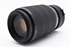 【美品】Canon New FD NFD 75-200mm f4.5 MF Zoom Macro Lens キャノン 単焦点レンズ #39