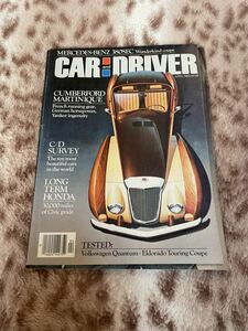 CAR and DRIVER 海外製　1982年 4月号　当時物　稀少品　カー雑誌　自動車　外車　雑誌　CARS フォルクスワーゲン ラリー ベンツ