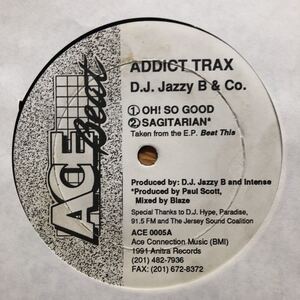 12インチ D.J. JAZZY B & CO. - ADDICT TRAX