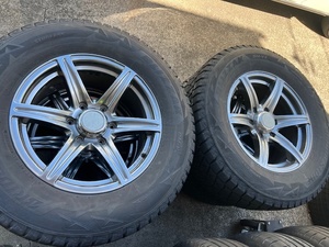 ブリザック　265/65R17 スタッドレスタイヤ　＆　アルミホイール　4本セット　ランクル　などに