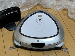 （動作品 美品）Panasonic パナソニック RULO ルーロ ロボット掃除機 MC-RS800-W 遠隔操作 日本製（X-25)