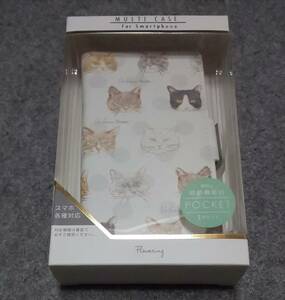 MULTI CASE スマートフォン 猫 スマホケース 各機種対応 