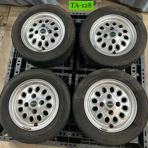 TA-128 激安 ホイール MINI ROVER 純正 12インチ 4.5J +35 4H 165/60R12 4本セット 現状品