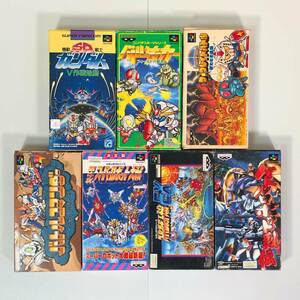 スーパーファミコン SDガンダム V作戦始動 ザ グレイトバトル バトルサッカー スーパーロボット大戦 7本 まとめ セット スーファミ SFC