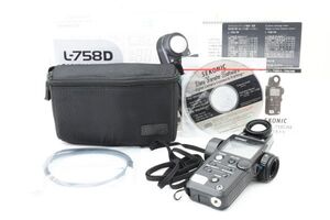 【箱付き・動作好調】 SEKONIC セコニック L-758D 露出計 デジタルマスター デジタルカメラ #1135