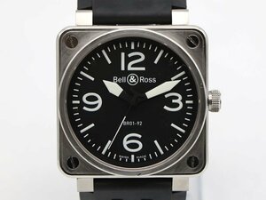 【 ベル＆ロス Bell＆Ross 】 BR01-92S ダイバーブルー SS/ラバー アビエーション 保 箱 自動巻 メンズ 新着 70281-1