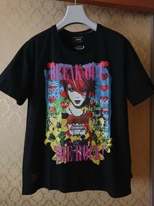 glamb hide HURRY GO ROUND コラボTシャツ グラム ヒデ XJapan 限定 受注生産 サイズ3 ブラック