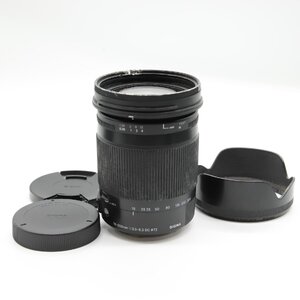 【並品】シグマ(Sigma) SIGMA 18-300mm F3.5-6.3 DC MACRO OS HSM | Contemporary C014 | Canon EF-Sマウント | APS-C/Super35