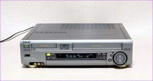 SONY Hi8/S-VHS Wデッキ 【 WV-ST1 】 CD版説保証付完動品