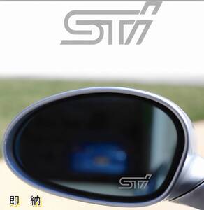 ★レア!限定★SUBARU STI ドアミラー カッティング ステッカー★ミラー シール インプレッサ WRX レヴォーグ フォレスター レガシィ BRZ XV