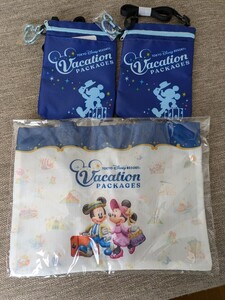 ディズニーランド　バケーションパッケージ付録三点セット　☆新品