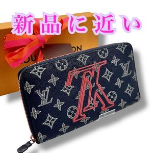 【入手困難・現行】Louis Vuitton ヴィトン ルイヴィトン ジッピーオーガナイザー モノグラムインク 長財布 財布 メンズ モノグラム レザー