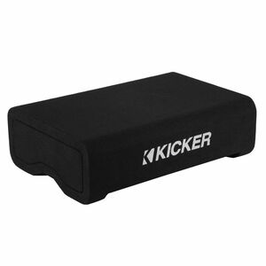 ■USA Audio■キッカー Kicker CVTDF12 (48CVTDF122) ●薄型BOX 30cm 2Ω Max.800W ●ウーハー下向き使用●場所とらない●保証付●税込