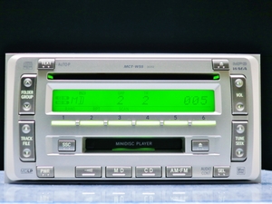 トヨタワイド純正 カーオーディオ 08600-00G70 MCT-W55 CD-R/MP3/WMA/MDLP対応 管理記号62ｆ120 送料無料 送料込み 早い者勝ち