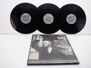 Brahms「Rudolf Serkin Plays Four Great Romantic Piano Concertos 」LP（12インチ）/Columbia(D3S 741)/クラシック