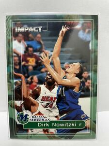 NBAカード　ダーク・ノビツキー　DIRK NOWITZKI FLEER SKYBOX IMPACT’99-‘00【2年目シーズン】