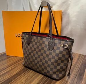 ★正規品 美品★Louis Vuitton ルイヴィトン バッグ ネヴァーフル PM ダミエ N51109 トートバッグ ハンドバッグ 定番人気♪