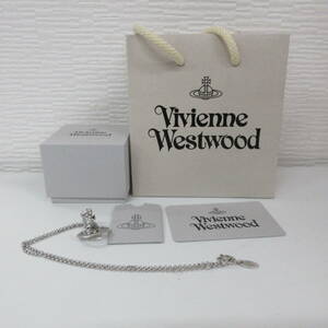 ● Vivienne Westwood ヴィヴィアンウエストウッド タイニー オーブ ネックレス シルバーカラー 激安1円スタート