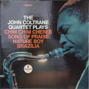 US盤Impulse橙黒ラベルRVG刻印Stereo The John Coltrane Quartet Plays