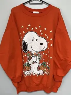 USA製 peanuts ピーナッツ スウェット トレーナー スヌーピー 古着