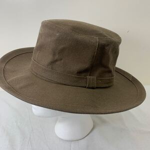 ★大阪/店舗受け取り可★the hat factory NY ニューヨーク ハット 帽子 レディース リボン付き 約頭周り52cm 高さ10.5cm★