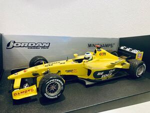 【送料無料】1/18 Minichamps JORDAN FORD ジョーダン フォード EJ13 G.Fisichella フィジケラ 1st Win Brazilian GP 2003