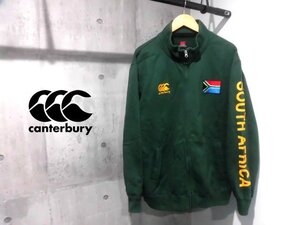 CANTERBURY OF NEW ZEALAND カンタベリー 南アフリカ 国旗ワッペン スウェット トラックジャケット 3L/2XL/ラグビー/RA43827/大きいサイズ