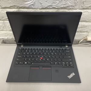 フ68 Lenovo ThinkPad X1carbon CPU、メモリ不明　　 BIOSロック