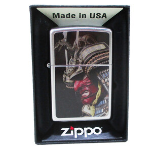 ジッポー オイルライター USA Zippo 和柄シリーズ 武士 兜 SP-KD