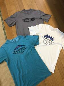 中古パタゴニア Patagonia Tシャツ 3枚セット　サイズS ギフト袋入り