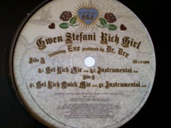 R&B Gwen Stefani / Rich Girl 12インチです。