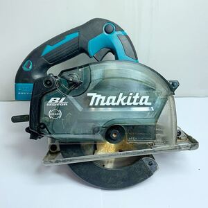 ♭♭ MAKITA マキタ 150mm 充電式チップソーカッタ　2019年製 CS553D ブルー やや傷や汚れあり