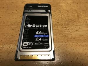 ★Buffalo★WLI-CB-G54★無線LAN用カード★WiFi★バッファロー★AirStation★①★