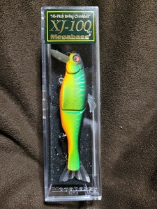 ★Megabass★XJ-100 メガバス Hi-Pitch Swing Crank Bait MAT-TIGER 新品未開封品 Length 100mm Weight 1/2oz トップウォーター 伊東 由樹